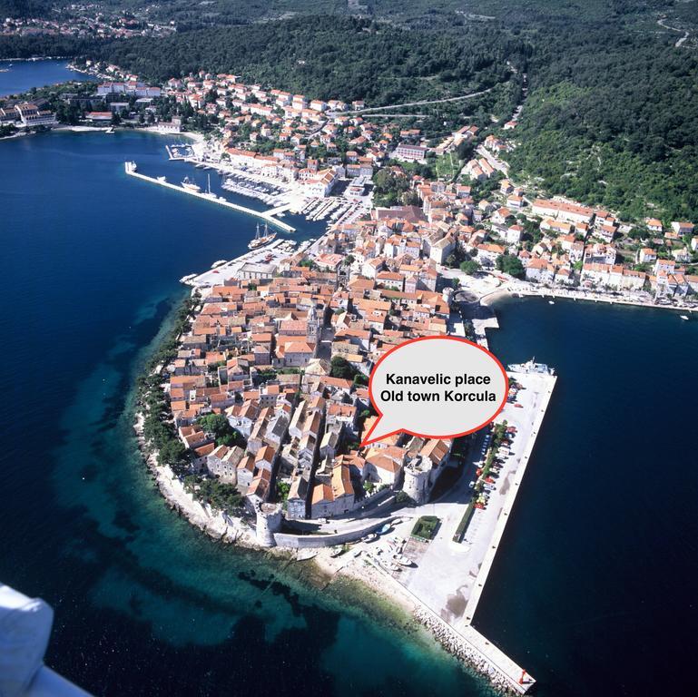 Апартаменты Kanavelic Place - Old Town Korcula Экстерьер фото